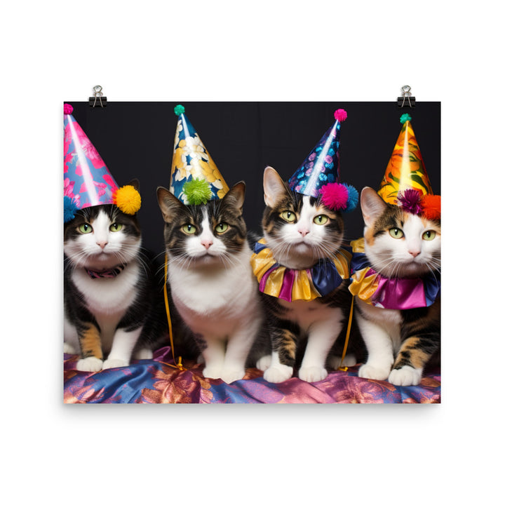 Japanese Bobtail Photo paper poster - PosterfyAI.com