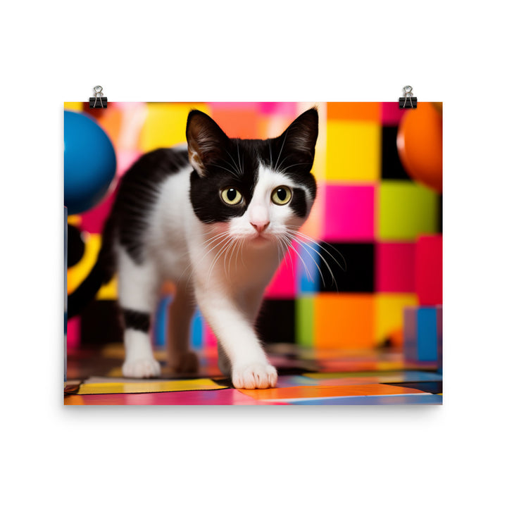 Japanese Bobtail Photo paper poster - PosterfyAI.com