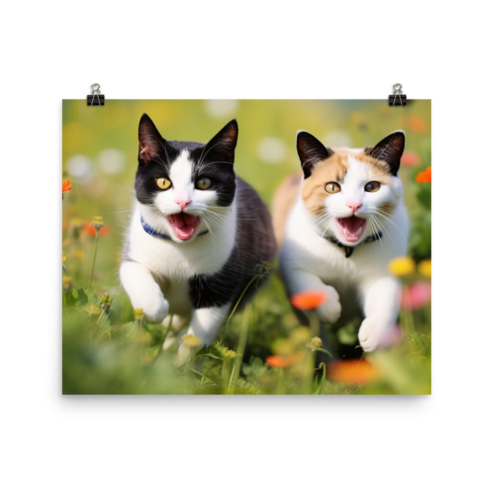 Japanese Bobtail Photo paper poster - PosterfyAI.com