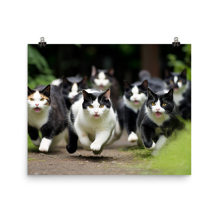 Japanese Bobtail Photo paper poster - PosterfyAI.com