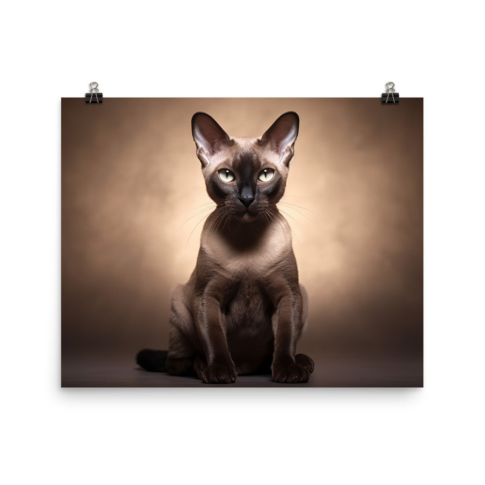 Tonkinese Photo paper poster - PosterfyAI.com