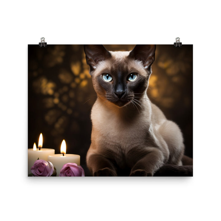 Tonkinese Photo paper poster - PosterfyAI.com