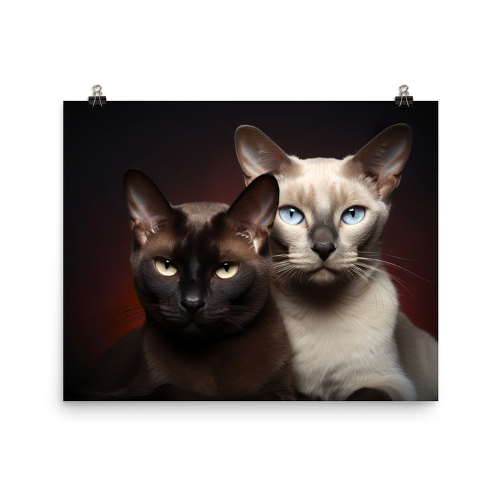 Tonkinese Photo paper poster - PosterfyAI.com