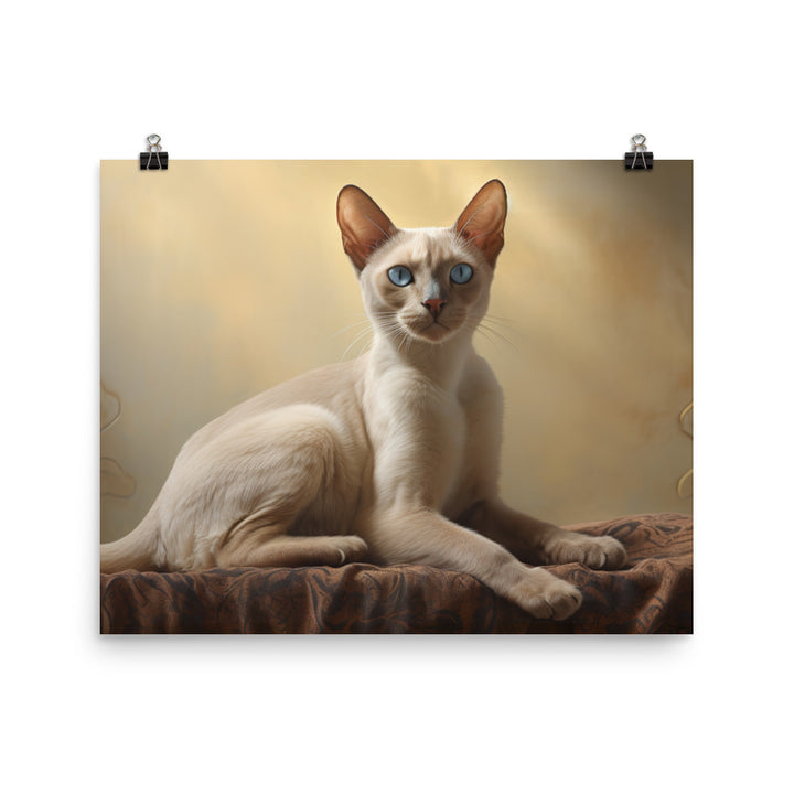 Tonkinese Photo paper poster - PosterfyAI.com