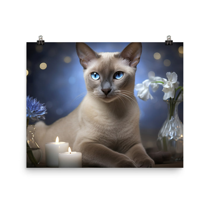 Tonkinese Photo paper poster - PosterfyAI.com