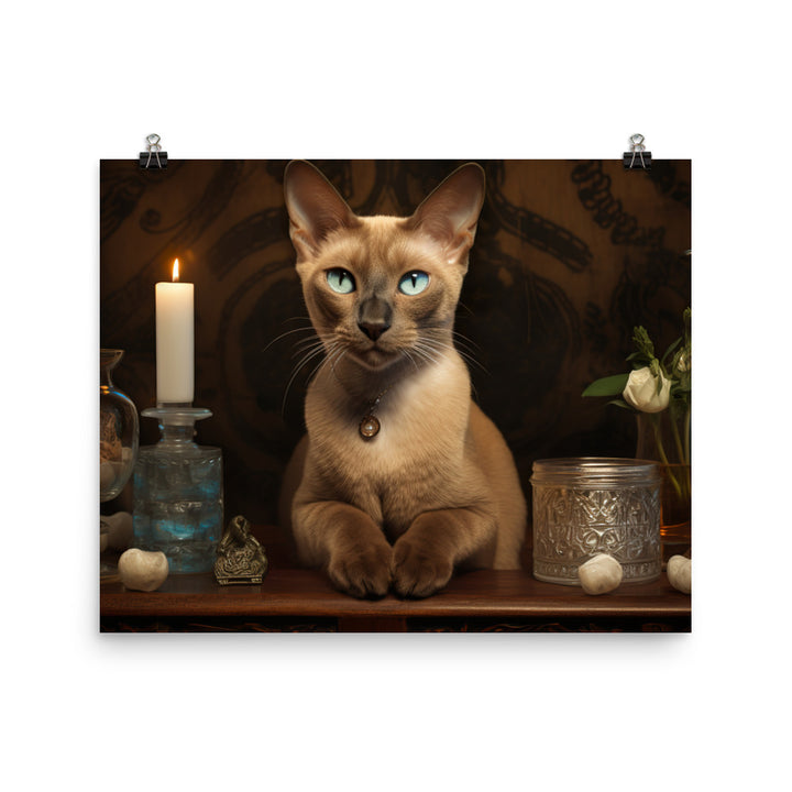Tonkinese Photo paper poster - PosterfyAI.com