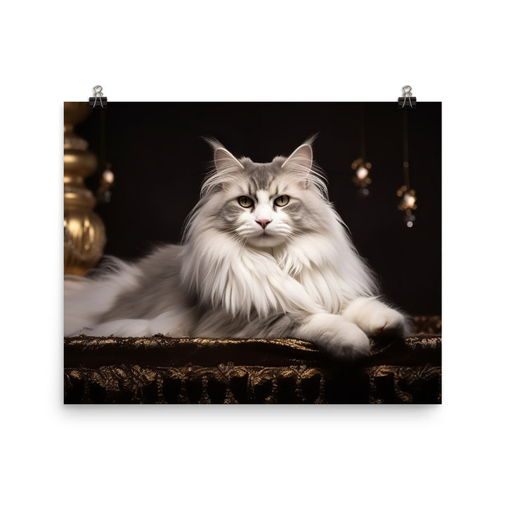 Norwegian Forest Photo paper poster - PosterfyAI.com