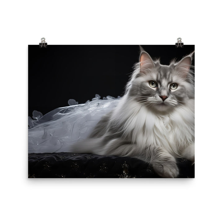 Norwegian Forest Photo paper poster - PosterfyAI.com