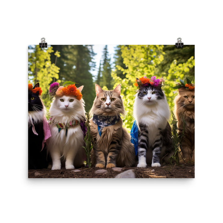 Norwegian Forest Photo paper poster - PosterfyAI.com