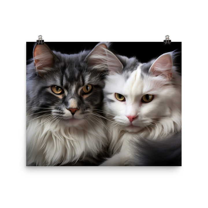 Norwegian Forest Photo paper poster - PosterfyAI.com