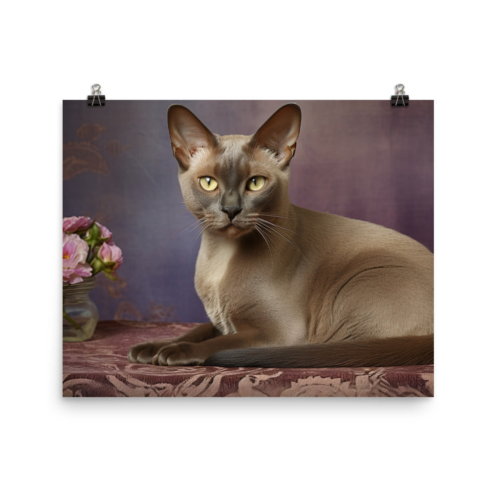 Burmese Photo paper poster - PosterfyAI.com