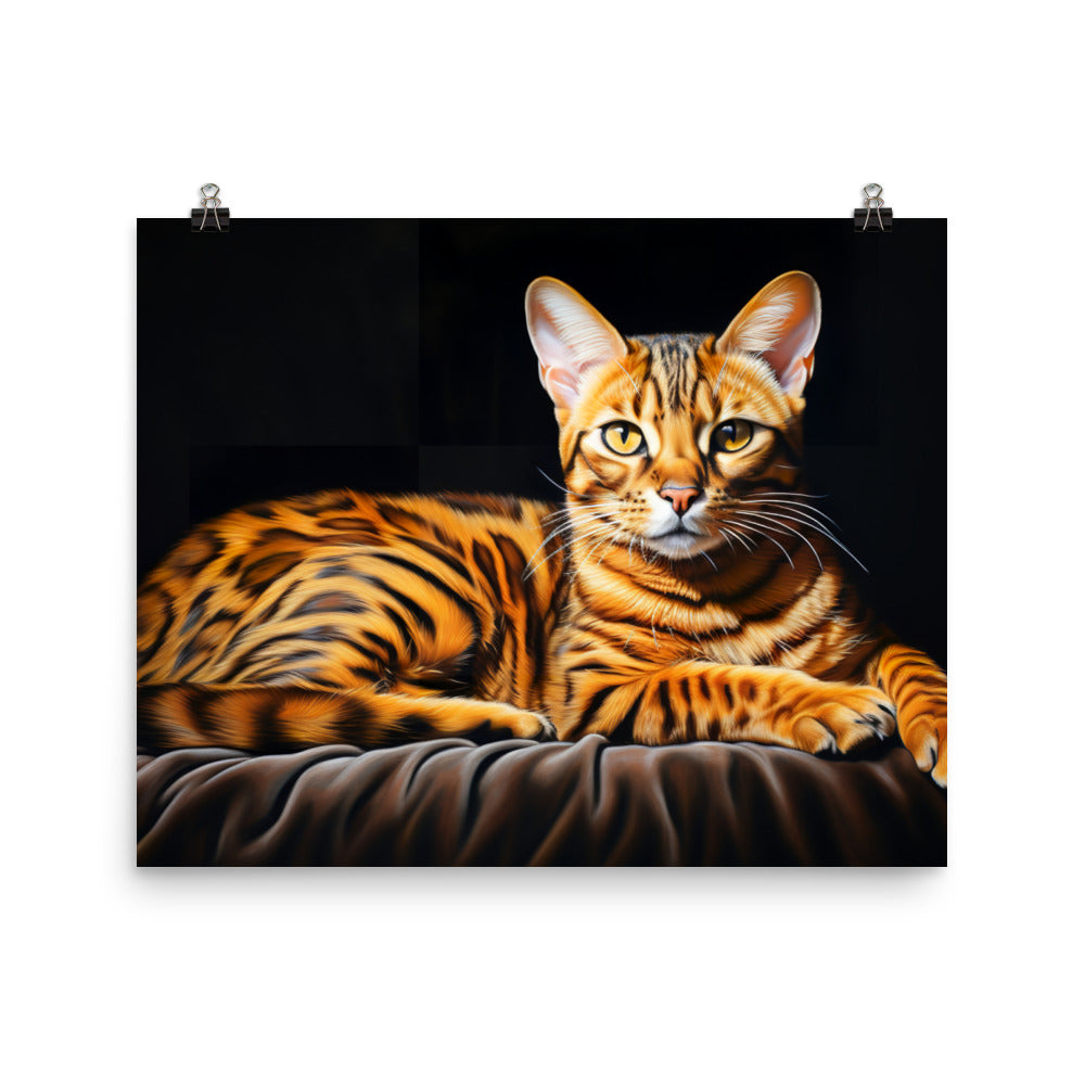 Bengal Photo paper poster - PosterfyAI.com