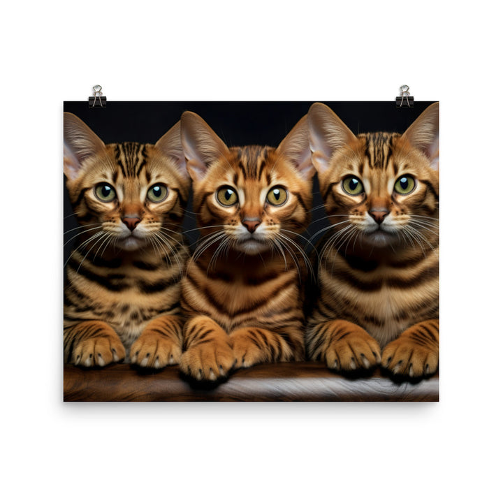 Bengal Photo paper poster - PosterfyAI.com