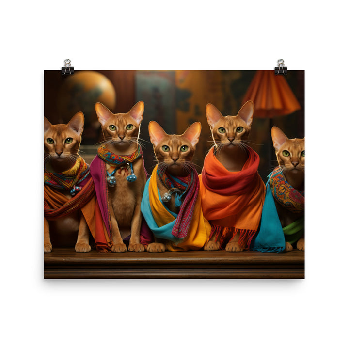 Abyssinian Photo paper poster - PosterfyAI.com