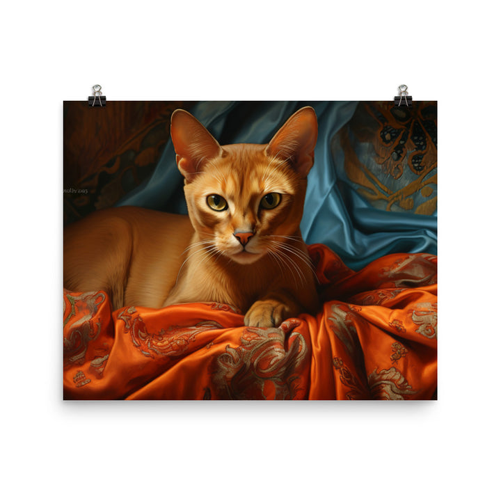 Abyssinian Photo paper poster - PosterfyAI.com