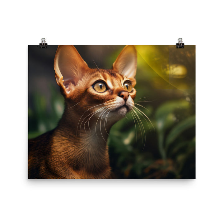 Abyssinian Photo paper poster - PosterfyAI.com