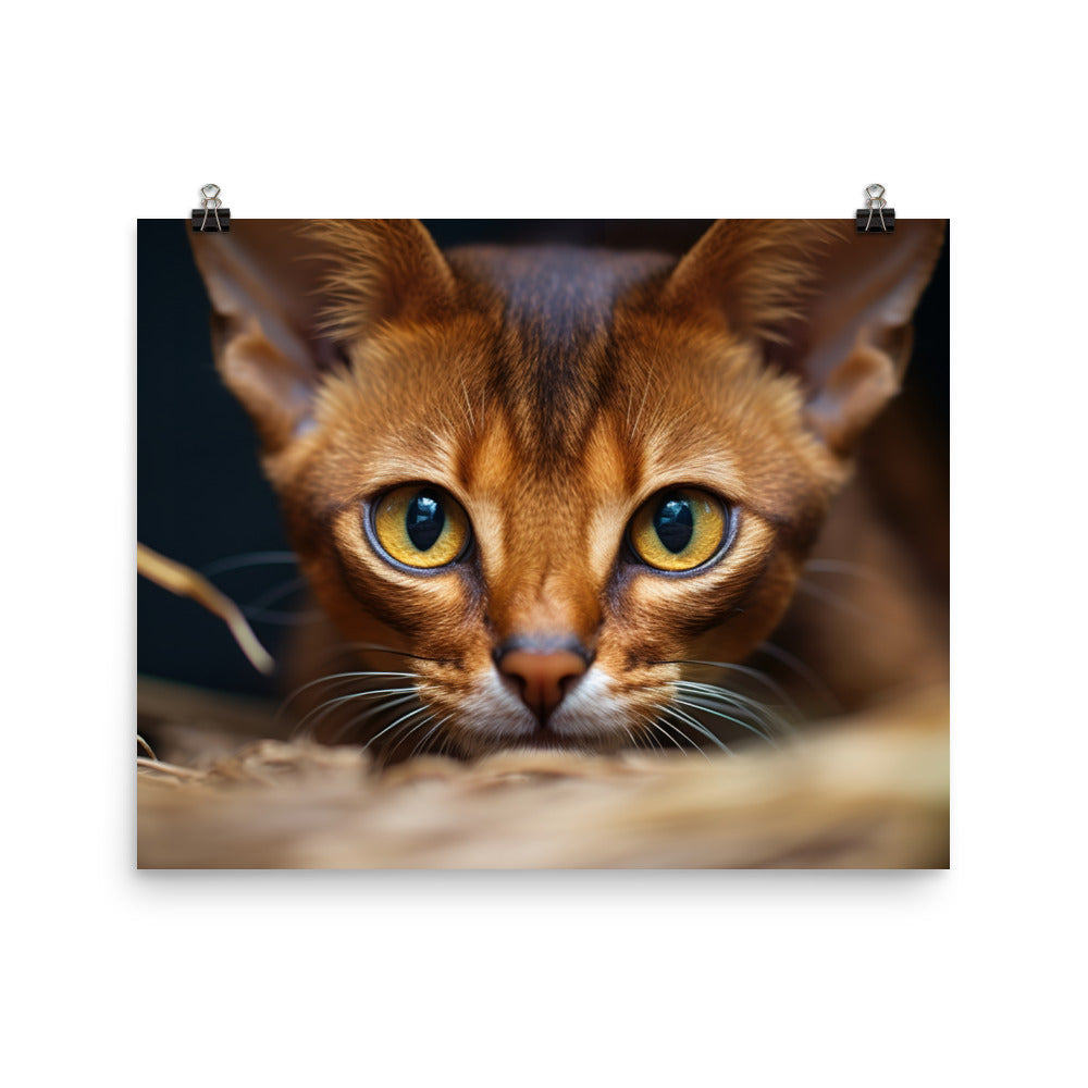 Abyssinian Photo paper poster - PosterfyAI.com