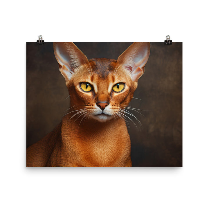 Abyssinian Photo paper poster - PosterfyAI.com