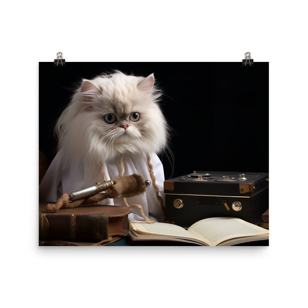 Persian Student Photo paper poster - PosterfyAI.com