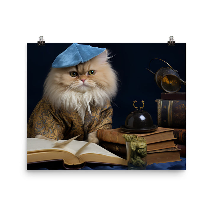 Persian Student Photo paper poster - PosterfyAI.com