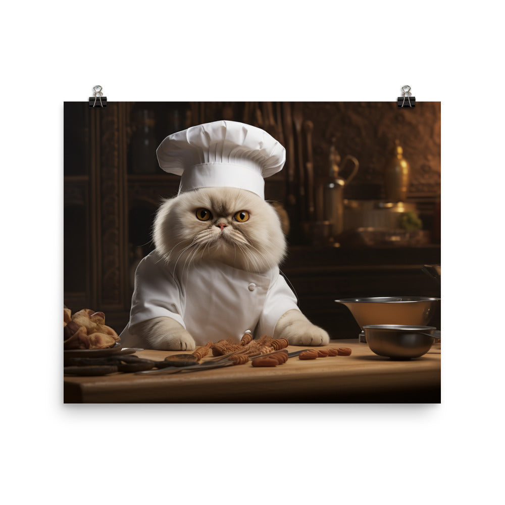 Persian Chef Photo paper poster - PosterfyAI.com