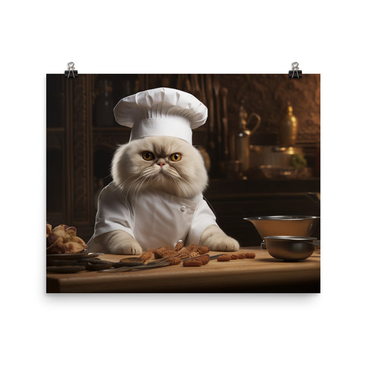 Persian Chef Photo paper poster - PosterfyAI.com