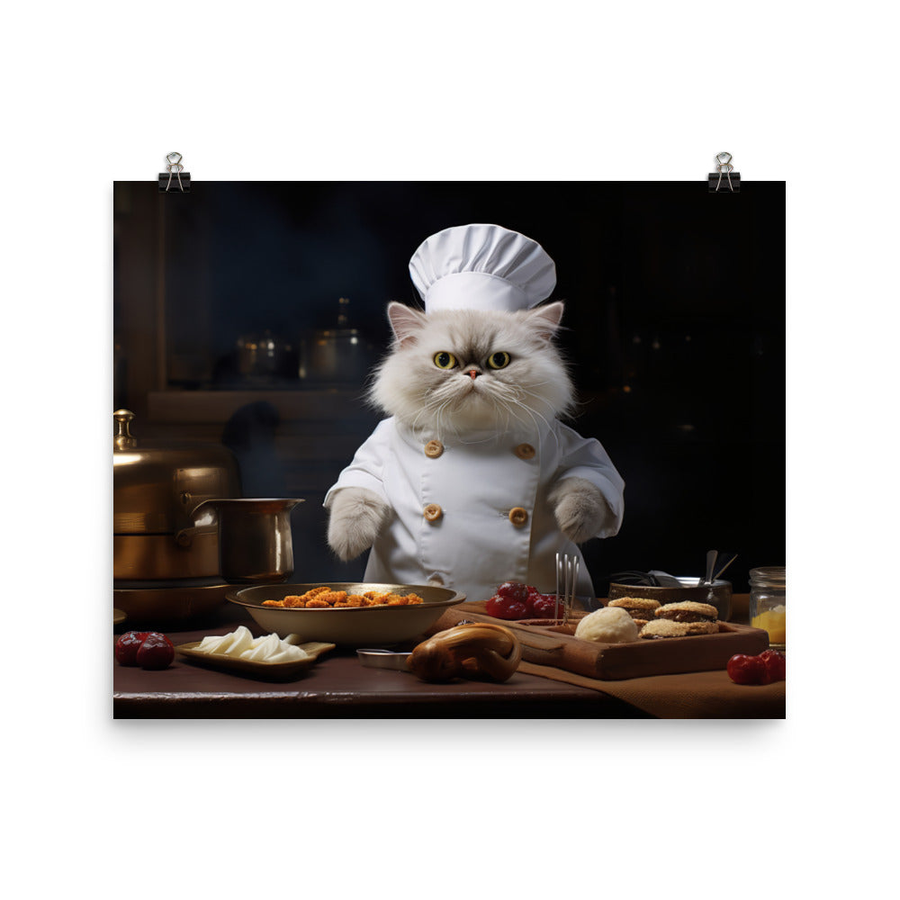 Persian Chef Photo paper poster - PosterfyAI.com