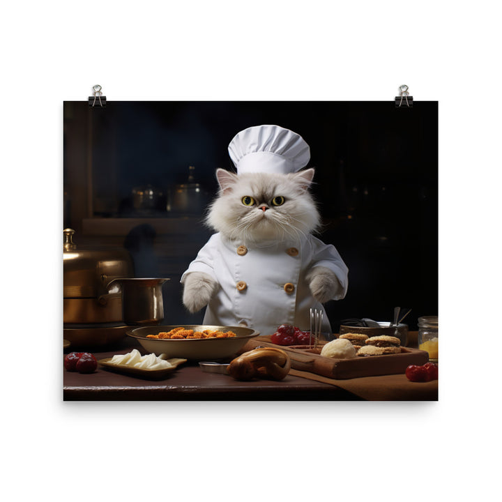 Persian Chef Photo paper poster - PosterfyAI.com