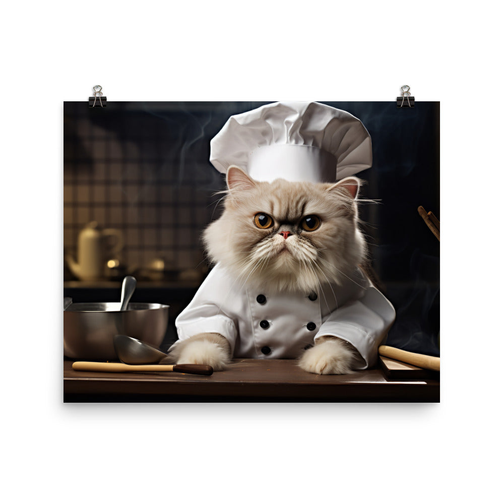 Persian Chef Photo paper poster - PosterfyAI.com
