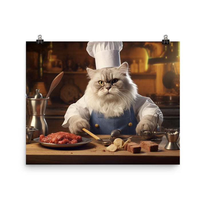 Persian Chef Photo paper poster - PosterfyAI.com