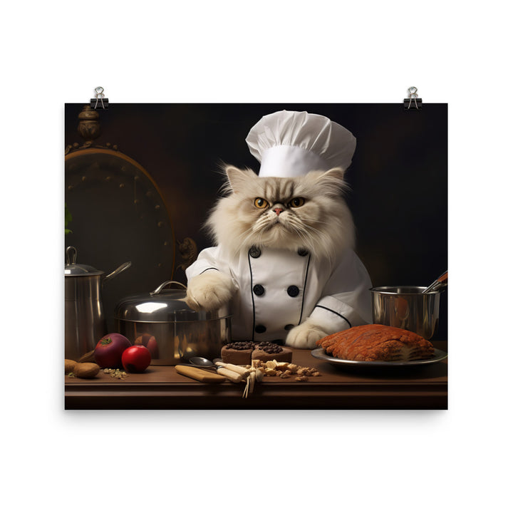 Persian Chef Photo paper poster - PosterfyAI.com
