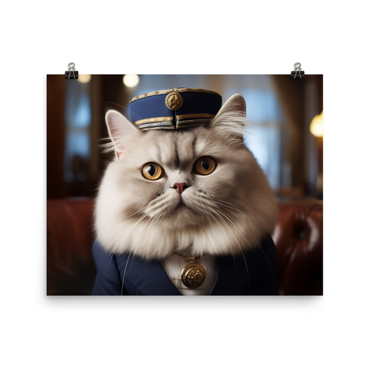 Persian Cabin Crew Photo paper poster - PosterfyAI.com