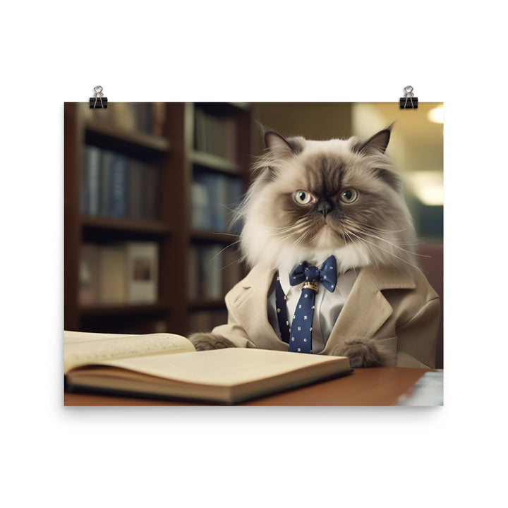 Himalayan Sales Consultant Photo paper poster - PosterfyAI.com