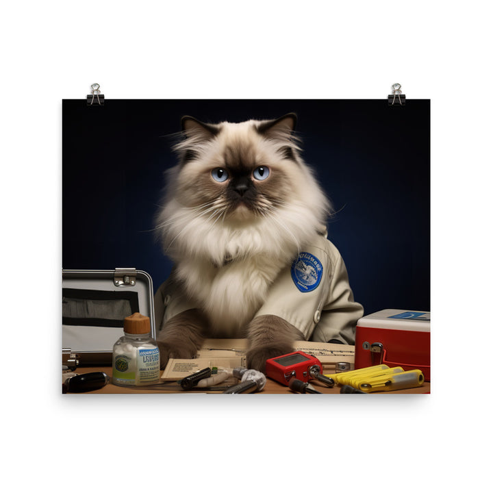 Himalayan Paramedic Photo paper poster - PosterfyAI.com
