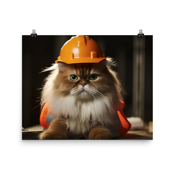 Himalayan Contractor Photo paper poster - PosterfyAI.com