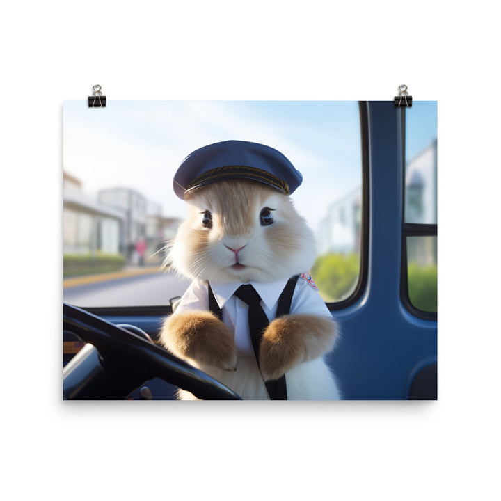 Lionhead Transit Operator Photo paper poster - PosterfyAI.com