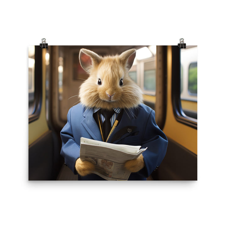Lionhead Transit Operator Photo paper poster - PosterfyAI.com