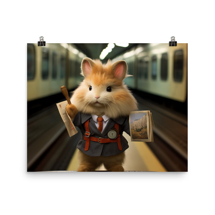 Lionhead Transit Operator Photo paper poster - PosterfyAI.com