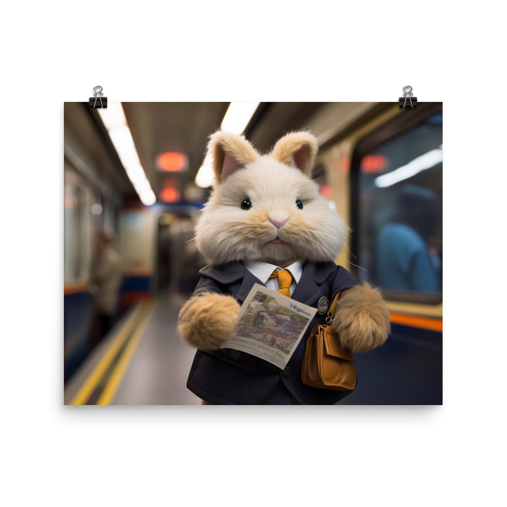 Lionhead Transit Operator Photo paper poster - PosterfyAI.com