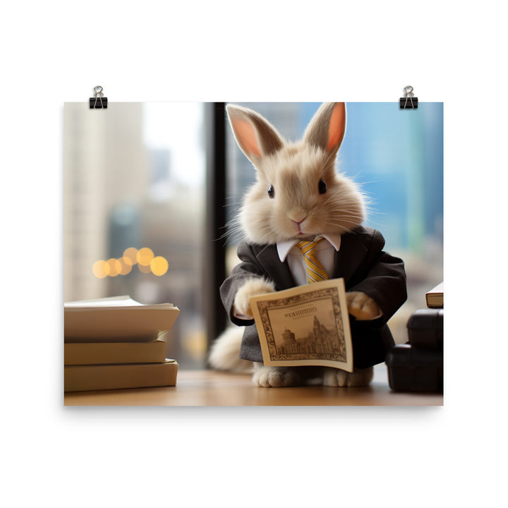 Lionhead Sales Consultant Photo paper poster - PosterfyAI.com