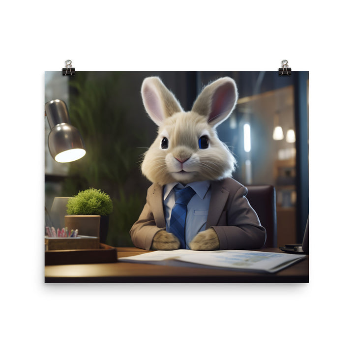 Lionhead Sales Consultant Photo paper poster - PosterfyAI.com
