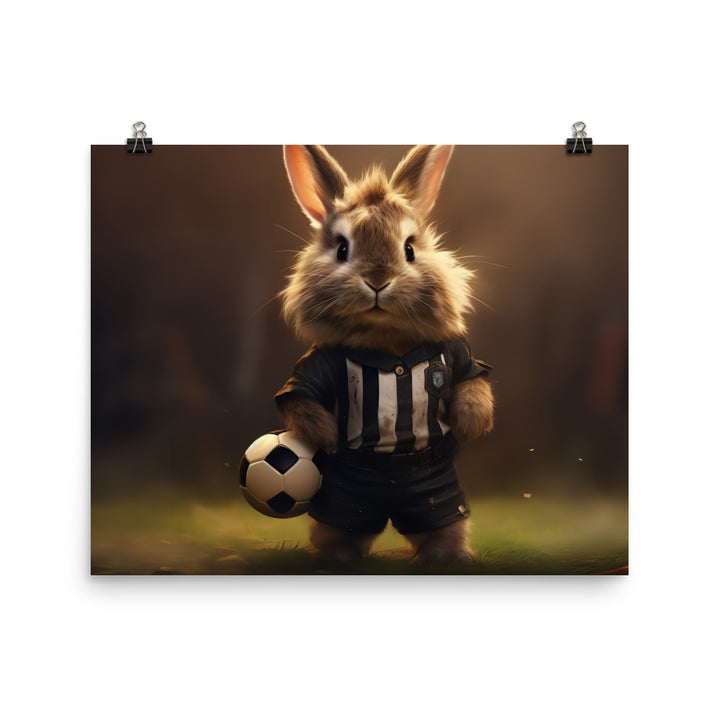 Lionhead Referee Photo paper poster - PosterfyAI.com