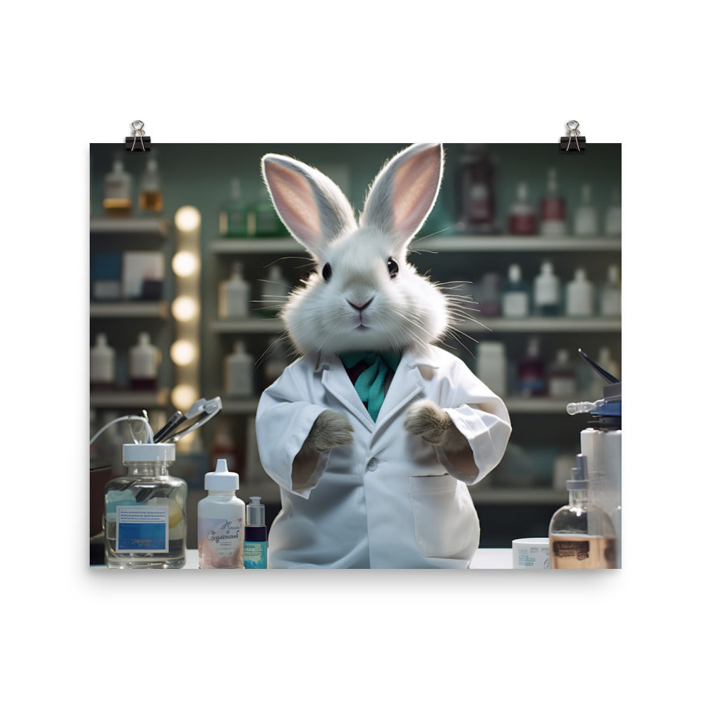 Lionhead Pharmacist Photo paper poster - PosterfyAI.com