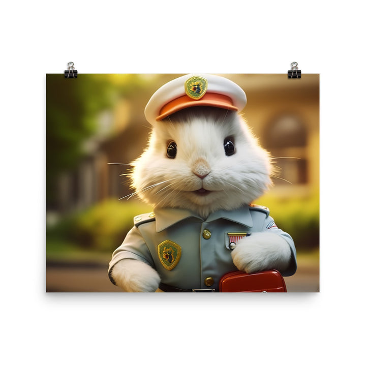 Lionhead Paramedic Photo paper poster - PosterfyAI.com