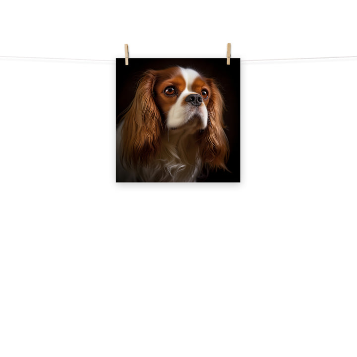 Cavalier King Charles Photo paper poster - PosterfyAI.com