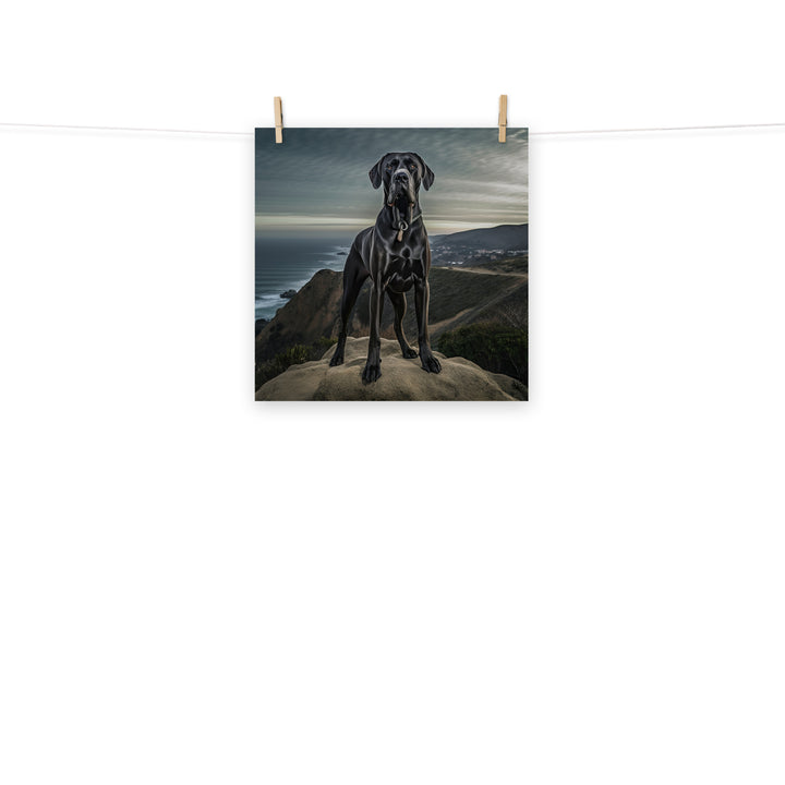 Great Dane Photo paper poster - PosterfyAI.com