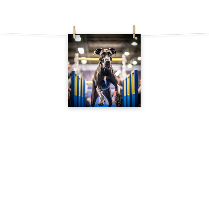 Great Dane Photo paper poster - PosterfyAI.com
