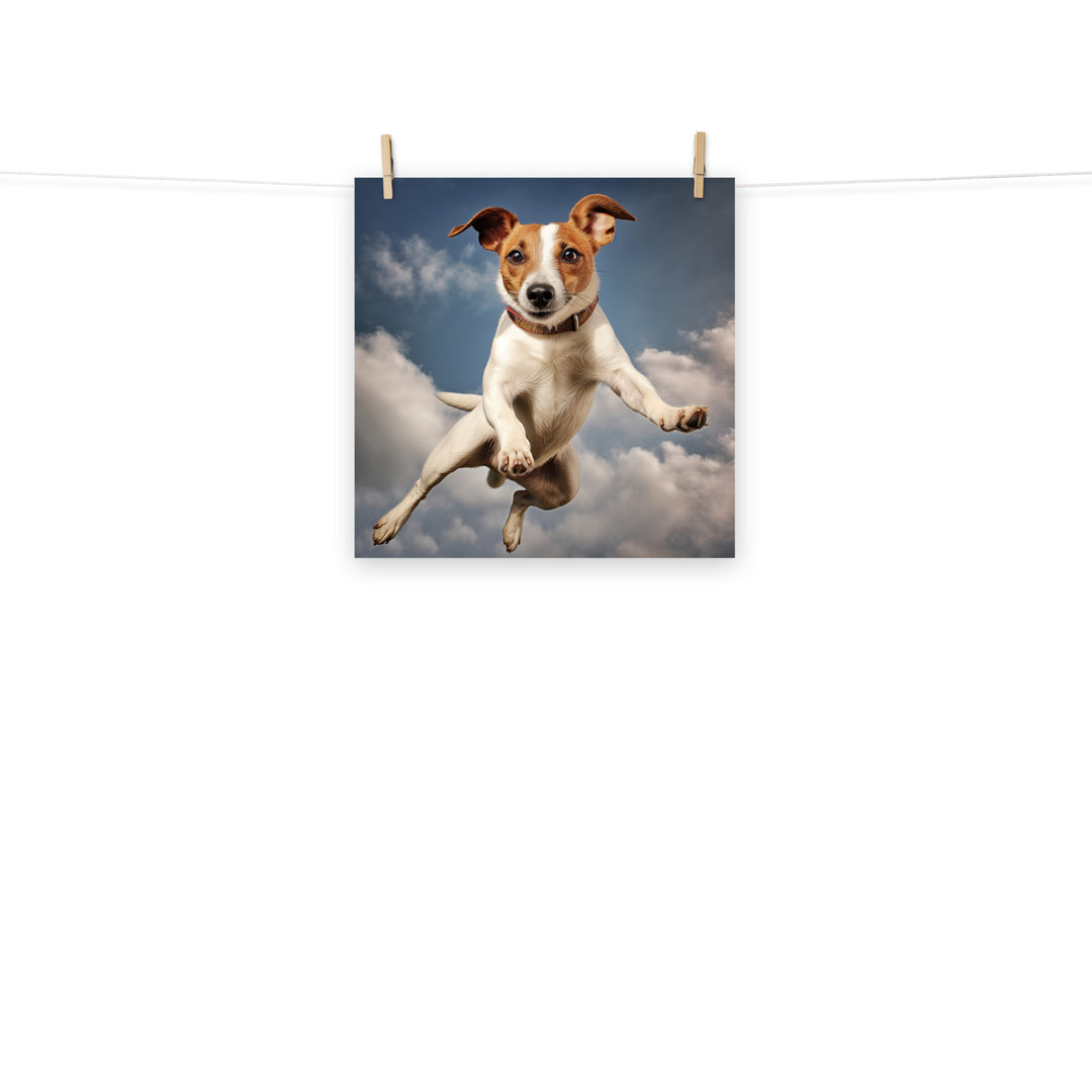 Jack Russell Terrier Photo paper poster - PosterfyAI.com