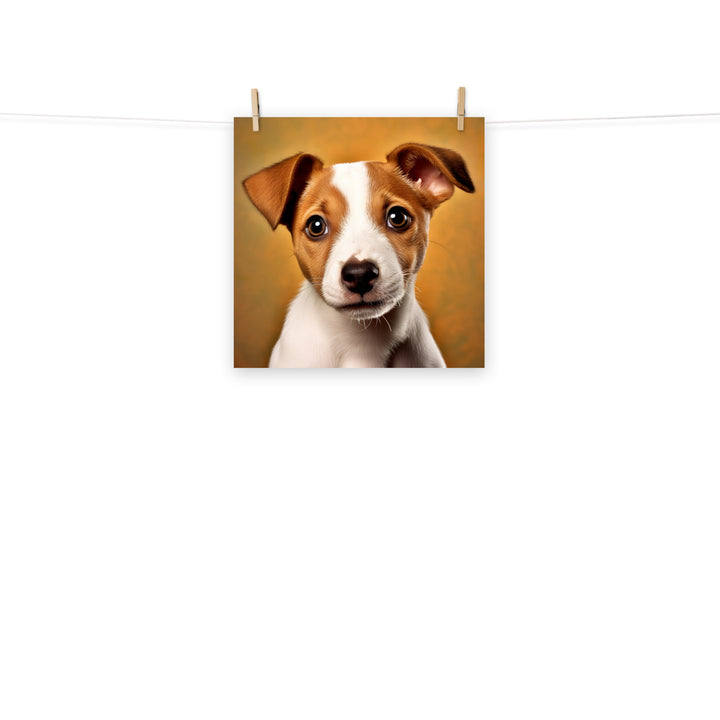 Jack Russell Terrier Photo paper poster - PosterfyAI.com