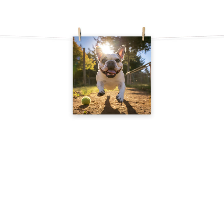 French Bulldog Photo paper poster - PosterfyAI.com